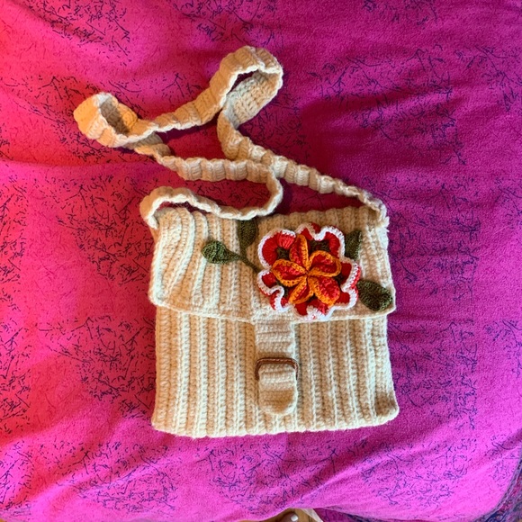 Vintage crochet bag - Picture 1 of 5